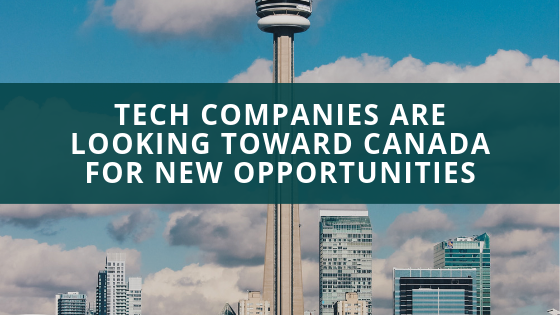 Tech Companies Are Looking Toward Canada For New Opportunities