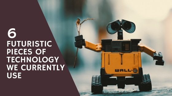 Recreation of Walle robot, image used for Lisa Laporte blog about futuristic pieces of technology we currently use